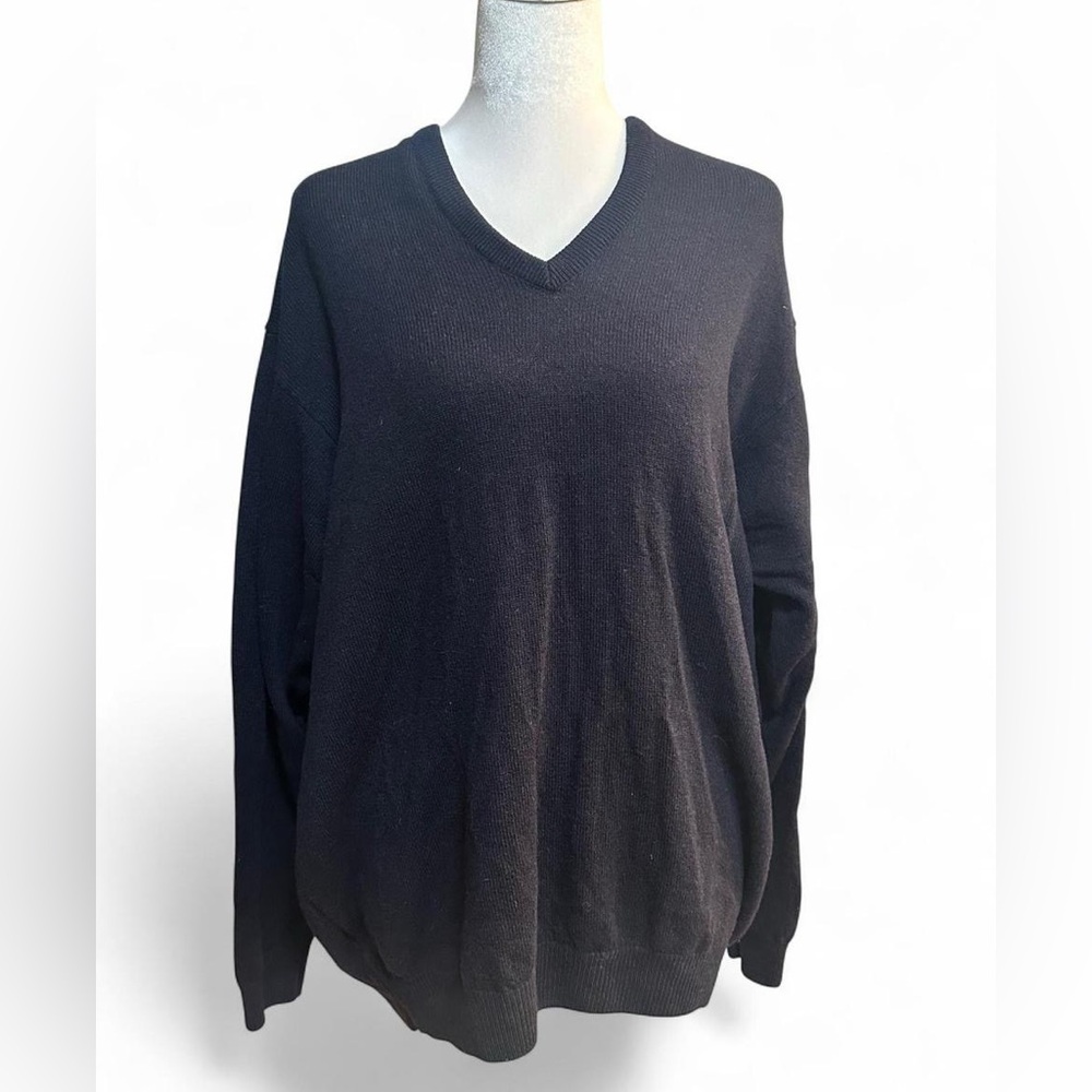 St Michael From Marks & Spencer Wool V-Neck Sweater